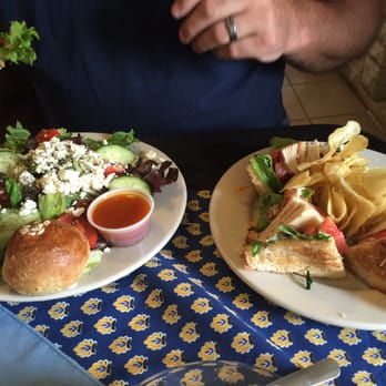 Bread Basket Cafe & Bakery - Great dressing on the Greek salad and a club, he loved the chips - Bakeries Near Me - Danville, Indiana Bread Basket Cafe & Bakery - Great dressing on the Greek salad and a club, he loved the chips - Bakeries Near Me - Danville, Indiana