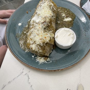 Margaritaville - Chile Verde Ultimo Burrito - Seafood Near Me - Capitola, California Margaritaville - Chile Verde Ultimo Burrito - Seafood Near Me - Capitola, California
