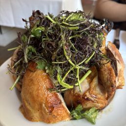Zuni Roast Chicken for Two with Bread Salad Zuni Roast Chicken for Two with Bread Salad