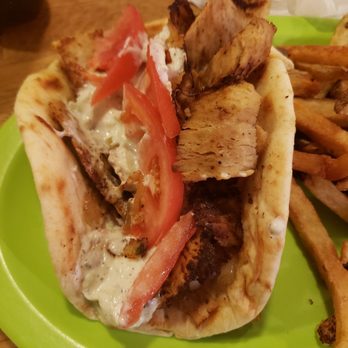 Gyros & Shish Kabob - "Chicken shawarma plate" - Greek Near Me - Houston, Texas Gyros & Shish Kabob - "Chicken shawarma plate" - Greek Near Me - Houston, Texas