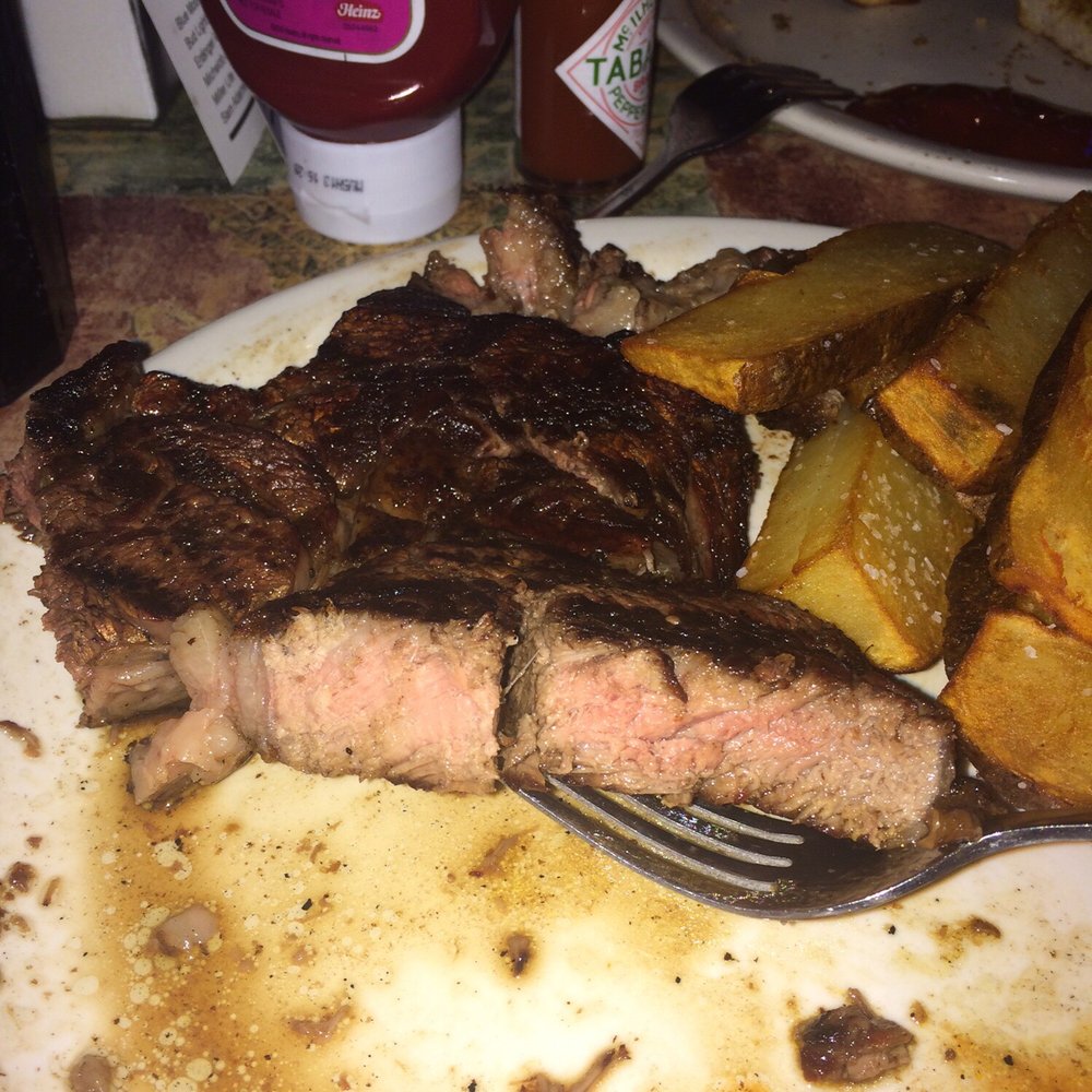 Alexander's Steakhouse - My medium - medium rare steak that turned out nearly well done. - Steakhouses Near Me - Peoria, Illinois Alexander's Steakhouse - My medium - medium rare steak that turned out nearly well done. - Steakhouses Near Me - Peoria, Illinois