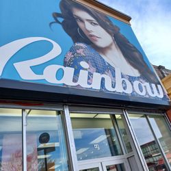 Rainbow Apparel - The front of the store on 167 and Jerome Ave.
