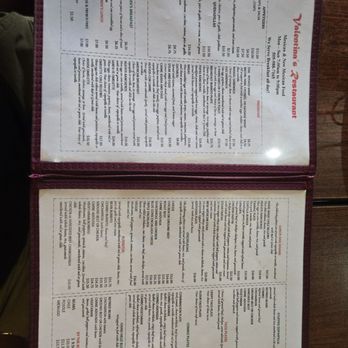 Valentinas - Menu - Mexican Near Me - Santa Fe, New Mexico