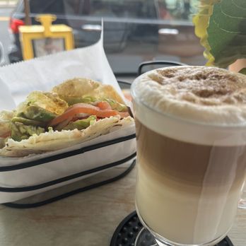 Coffeecol - Cappuccino and arepa vegetarian - Coffee & Tea Near Me - Teaneck, New Jersey