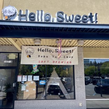 Hello Sweet - Front of the store - Bubble Tea Near Me - Concord, California Hello Sweet - Front of the store - Bubble Tea Near Me - Concord, California