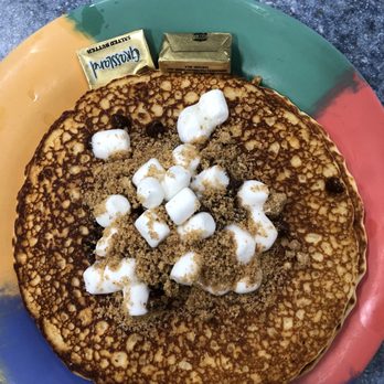 Cosmic Omelet - Two S'mores Pancakes - Breakfast & Brunch Near Me - Manchester, Connecticut