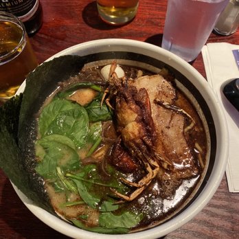 Ramen Parlor - Lobster garlic pork flavor ramen - Ramen Near Me - San Mateo, California Ramen Parlor - Lobster garlic pork flavor ramen - Ramen Near Me - San Mateo, California