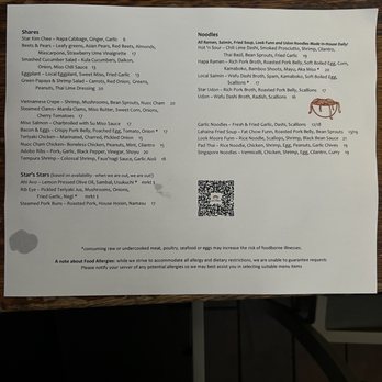 Star Noodle - Menu - Asian Fusion Near Me - Lahaina, Hawaii Star Noodle - Menu - Asian Fusion Near Me - Lahaina, Hawaii