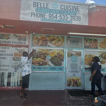 Belle Cuisine Caribbean Restaurant - Just a little hole in the wall - Soul Food Near Me - Fort Lauderdale, Florida