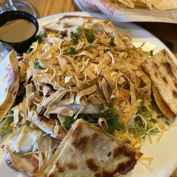 Chili's - Quesadilla explosion salad.  Really good! - Tex-Mex Near Me - Cypress, California