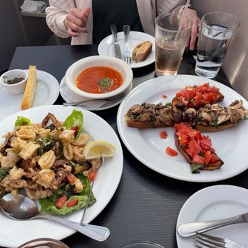 Spiazzo Ristorante - FRIED CALAMARI, Bruschetta - Italian Near Me - San Francisco, California