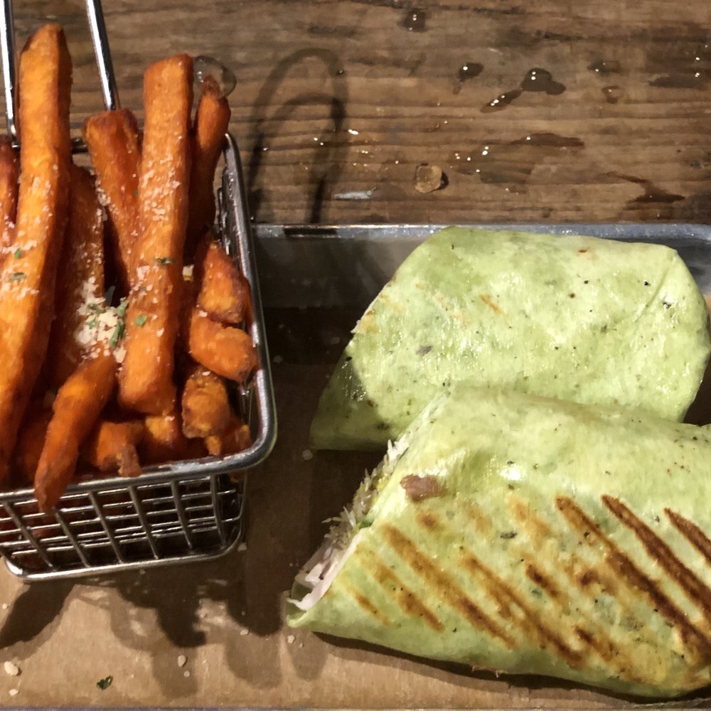 KBC - The Laura Wrap with sweet potato fries - Venues & Event Spaces Near Me - Dothan, Alabama KBC - The Laura Wrap with sweet potato fries - Venues & Event Spaces Near Me - Dothan, Alabama