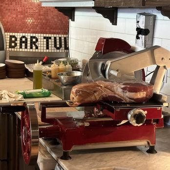 Bar Tulia - Mercato - The prosciutto slicer is amazing - Pizza Near Me - Naples, Florida Bar Tulia - Mercato - The prosciutto slicer is amazing - Pizza Near Me - Naples, Florida