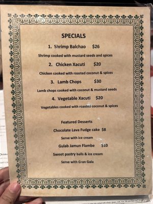 Menu photo 7 India Palace Dallas, TX Menu photo 7 India Palace Dallas, TX