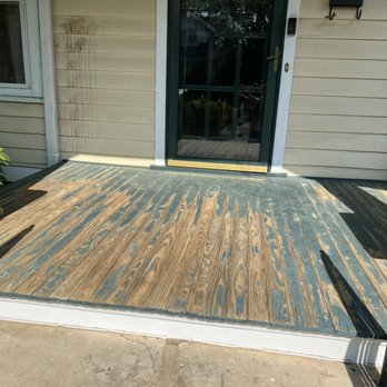 White Oak Construction - Fisher Park front porch refinish. Pic#2 - Decks & Railing Near Me - Greensboro, North Carolina