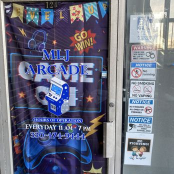 MLJ Arcade - Front door - Arcades Near Me - Akron, Ohio MLJ Arcade - Front door - Arcades Near Me - Akron, Ohio