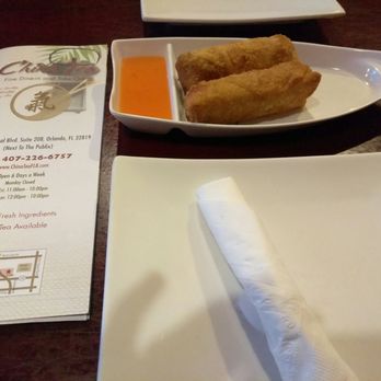 China Tea - Pork Egg Rolls - Chinese Near Me - Orlando, Florida