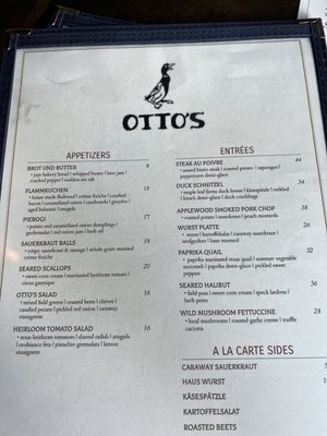 Menu photo 8 Otto's Fredericksburg, TX