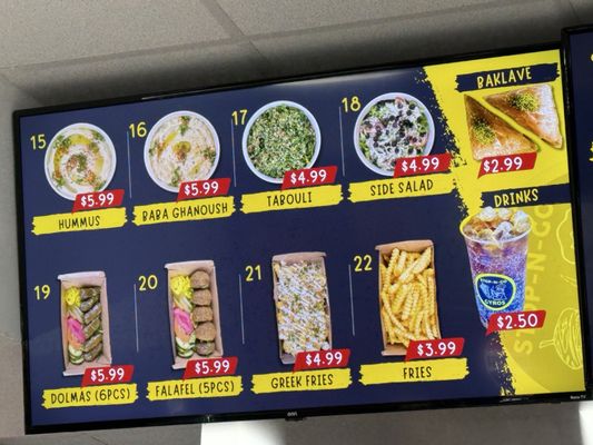 Menu photo 3 Stop N Go Gyros Richardson, TX
