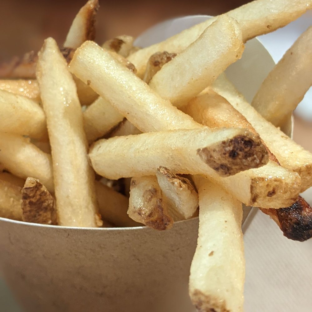 Elephant And Vine - French fries, thin cut - Vegan Near Me - Evanston, Illinois