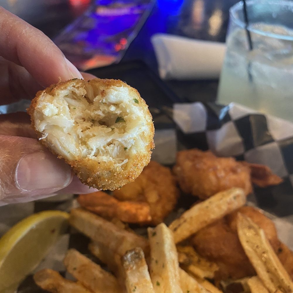 Atomic Seafood & Bar - Crab ball - Seafood Near Me - Lusby, Maryland