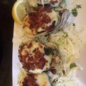 Brigantine - Oysters rock- the sauce was very overwhelming - Seafood Near Me - Poway, California