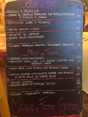 Menu photo 2 La Fraschetta di Castel Sant'Angelo Rome, RM