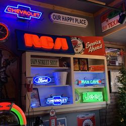 The Station On Main - Ever-changing selection of neon signs