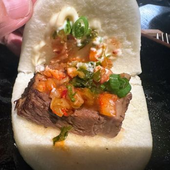 Little Plum - Kalbi short rib bao - Asian Fusion Near Me - Honolulu, Hawaii Little Plum - Kalbi short rib bao - Asian Fusion Near Me - Honolulu, Hawaii