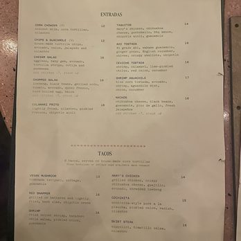 Tacolina - Food Menu (Part 1) - Cocktail Bars Near Me - Los Angeles, California Tacolina - Food Menu (Part 1) - Cocktail Bars Near Me - Los Angeles, California