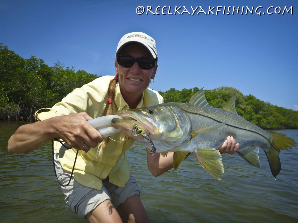 Reel Kayak Fishing Charters Logo