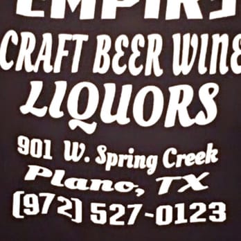 Empire Liquor - Beer, Wine & Spirits Near Me - Plano, Texas