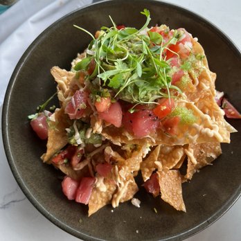 333 Pacific - Poke Ahi Nachos - Steakhouses Near Me - Oceanside, California