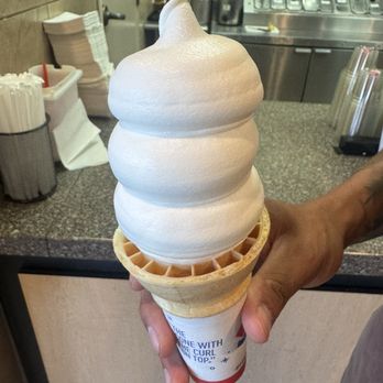 Dairy Queen Grill & Chill - Medium Vanilla Cone - Ice Cream & Frozen Yogurt Near Me - Murrieta, California