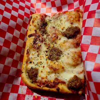 Golden Boy Pizza - Sausage slice 2026-08 - Pizza Near Me - San Francisco, California