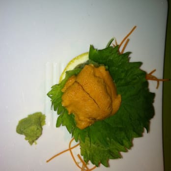 Morimoto - Uni (sea urchin) sashimi. - Japanese Near Me - Philadelphia, Pennsylvania