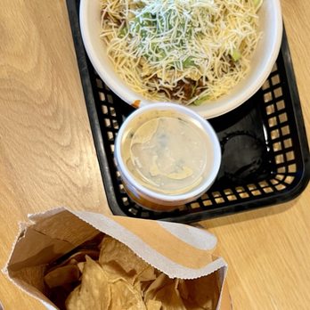 QDOBA Mexican Eats - Chicken Queso burrito Bowl - Mexican Near Me - Little Elm, Texas