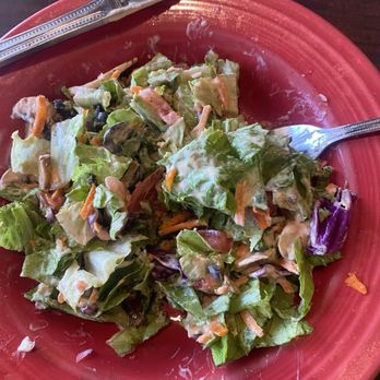 Martin's Restaurant - Salad - extra fresh and crispy! - Mexican Near Me - Cayucos, California