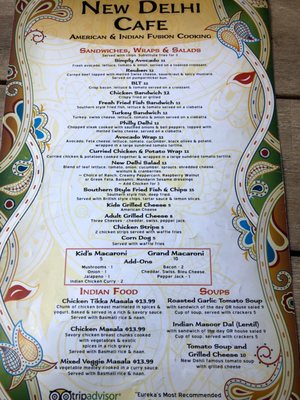 Menu photo 5 New Delhi Cafe Eureka Springs, AR Menu photo 5 New Delhi Cafe Eureka Springs, AR