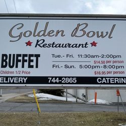 Golden Bowl Restaurant - Signage.