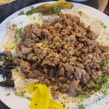 Mirage Mediterranean Restaurant - Hummus with Shawarma Gyro - Mediterranean Near Me - Louisville, Kentucky Mirage Mediterranean Restaurant - Hummus with Shawarma Gyro - Mediterranean Near Me - Louisville, Kentucky