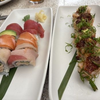 The Henry - Rainbow Roll* Pressed Yellowtail* - New American Near Me - Carlsbad, California The Henry - Rainbow Roll* Pressed Yellowtail* - New American Near Me - Carlsbad, California