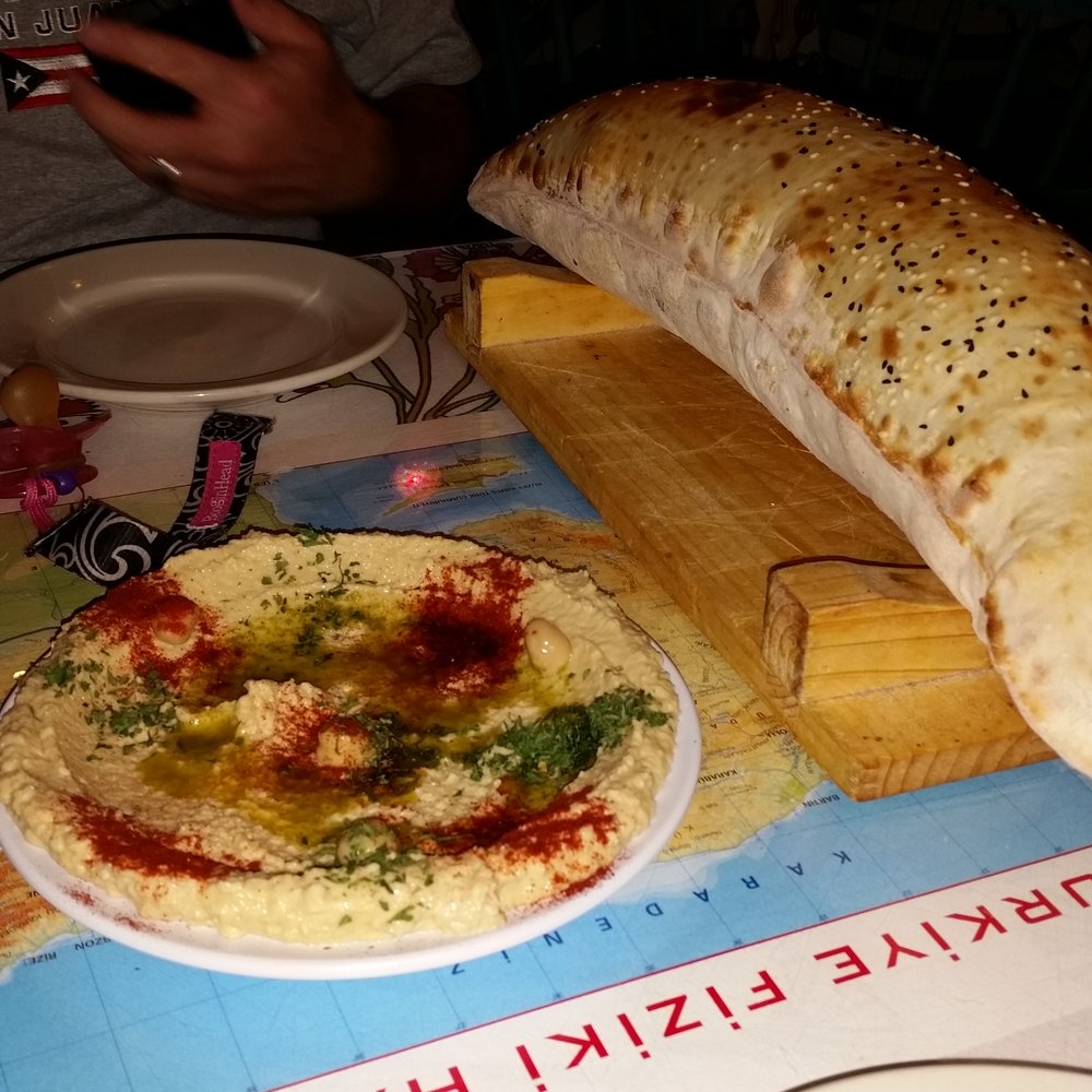 Ali Baba - Lavash bread and humus. - Turkish Near Me - San Juan, Puerto Rico Ali Baba - Lavash bread and humus. - Turkish Near Me - San Juan, Puerto Rico