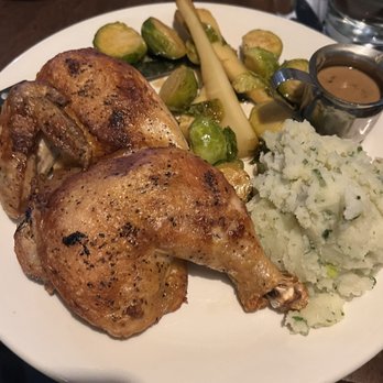 Fado Pub & Kitchen - Brick Roasted Half Chicken - Irish Near Me - Dublin, Ohio