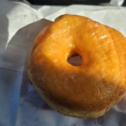 Kp Donuts - Huge glazed donut!