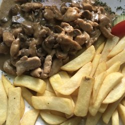 Restaurant Biko-Markt - Filetspitzen mit Champignons für 14,50 €
