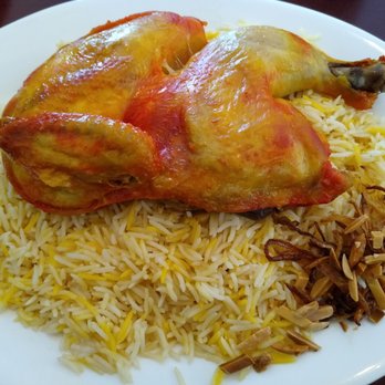 Bukhari Restaurant - Chicken Mandi meal $15. Also comes with soup and salad. - Arabic Near Me - Ottawa, Ontario