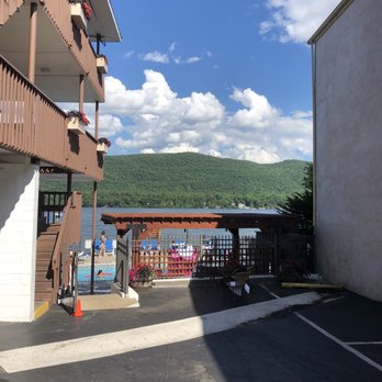 Lake Motel - Pool - Hotels Near Me - Lake George, New York