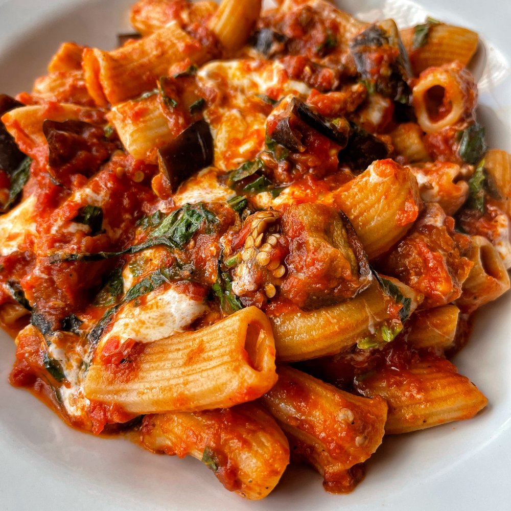 Belli Osteria - Rigatoni Alla Norma - Italian Near Me - Brooklyn, New York