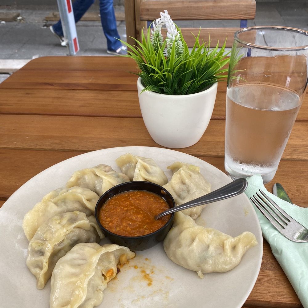 Nepal Haus - Vegetable Momo - Himalayan/Nepalese Near Me - Munich, BY Nepal Haus - Vegetable Momo - Himalayan/Nepalese Near Me - Munich, BY